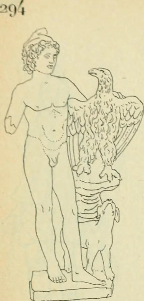 An illustration from Répertoire de la statuaire grecque et romaine, 1908, leaf 317