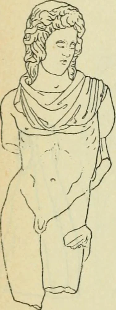 An illustration from Répertoire de la statuaire grecque et romaine, 1908, leaf 317