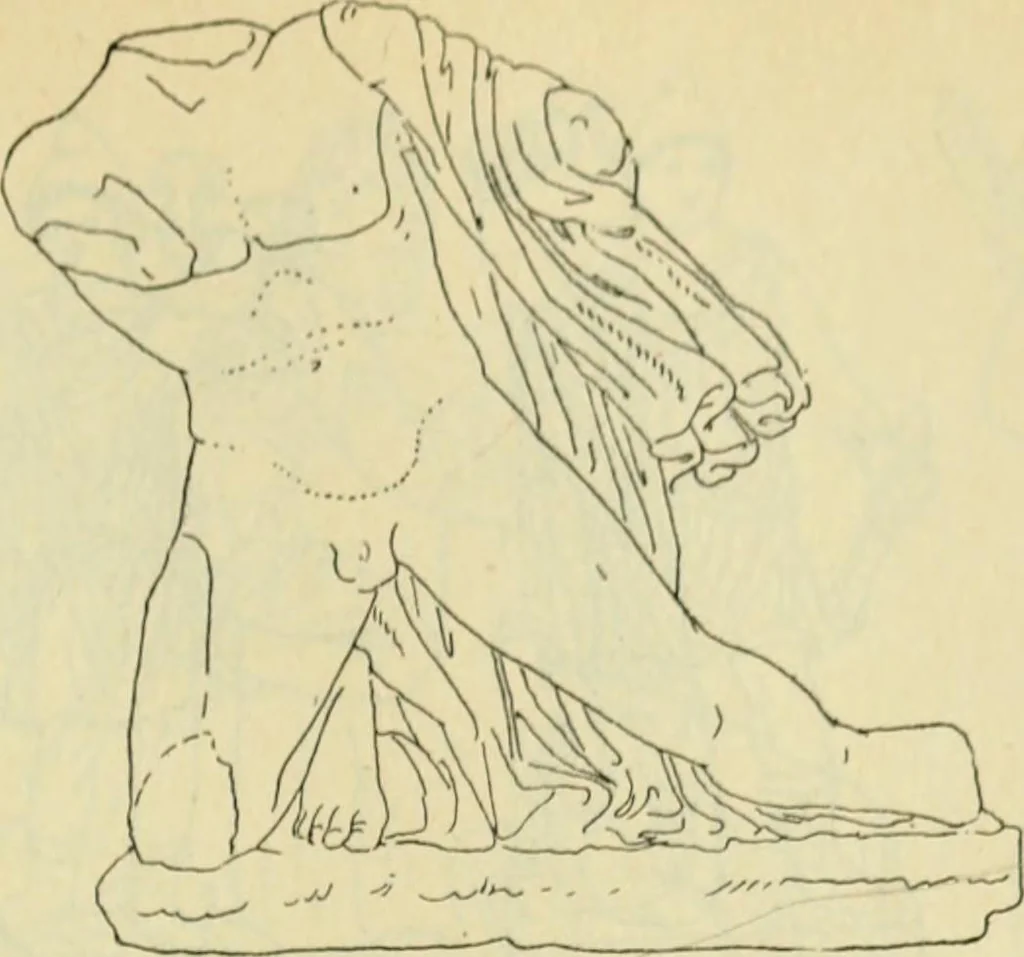 An illustration from Répertoire de la statuaire grecque et romaine, 1908, leaf 318