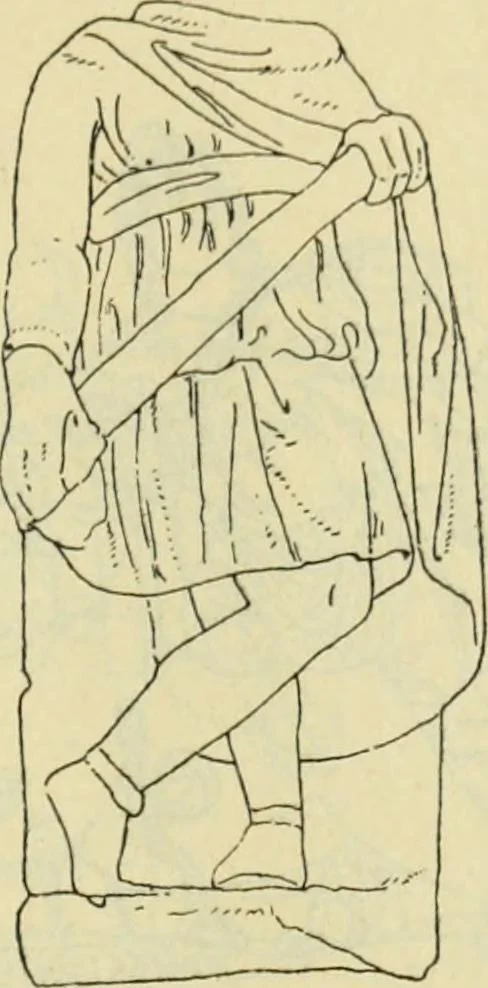 An illustration from Répertoire de la statuaire grecque et romaine, 1908, leaf 318