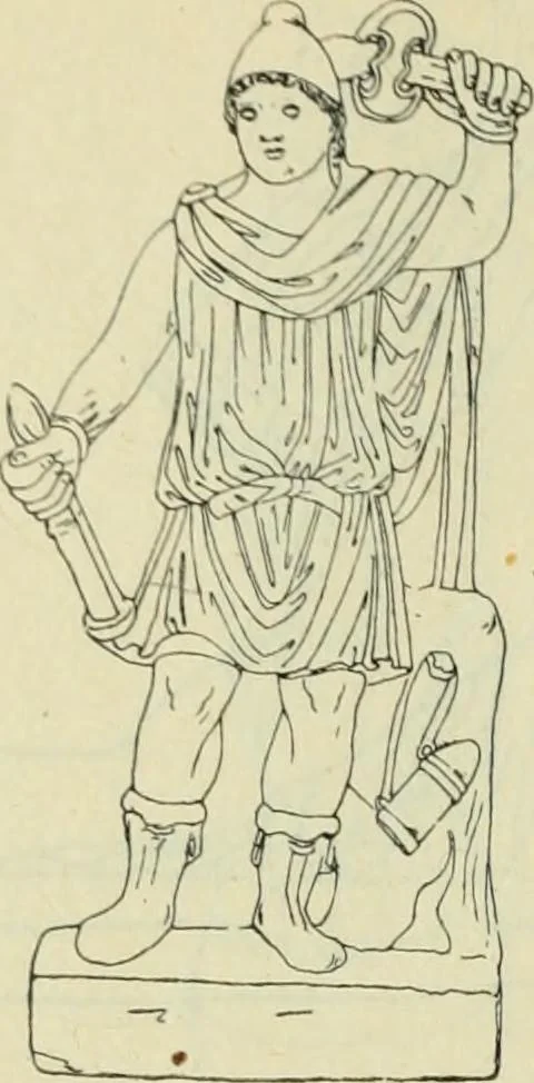 An illustration from Répertoire de la statuaire grecque et romaine, 1908, leaf 319