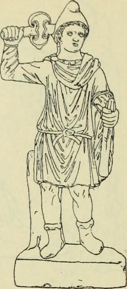 An illustration from Répertoire de la statuaire grecque et romaine, 1908, leaf 319