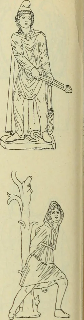 An illustration from Répertoire de la statuaire grecque et romaine, 1908, leaf 319