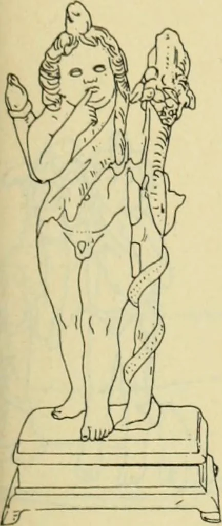 An illustration from Répertoire de la statuaire grecque et romaine, 1908, leaf 320