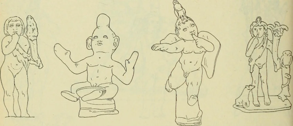 An illustration from Répertoire de la statuaire grecque et romaine, 1908, leaf 321