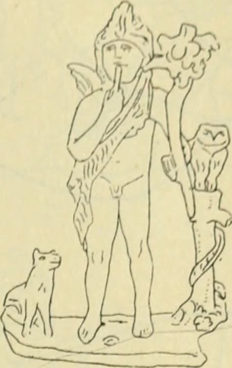 An illustration from Répertoire de la statuaire grecque et romaine, 1908, leaf 322