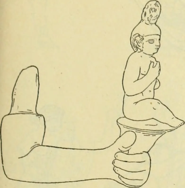 An illustration from Répertoire de la statuaire grecque et romaine, 1908, leaf 322