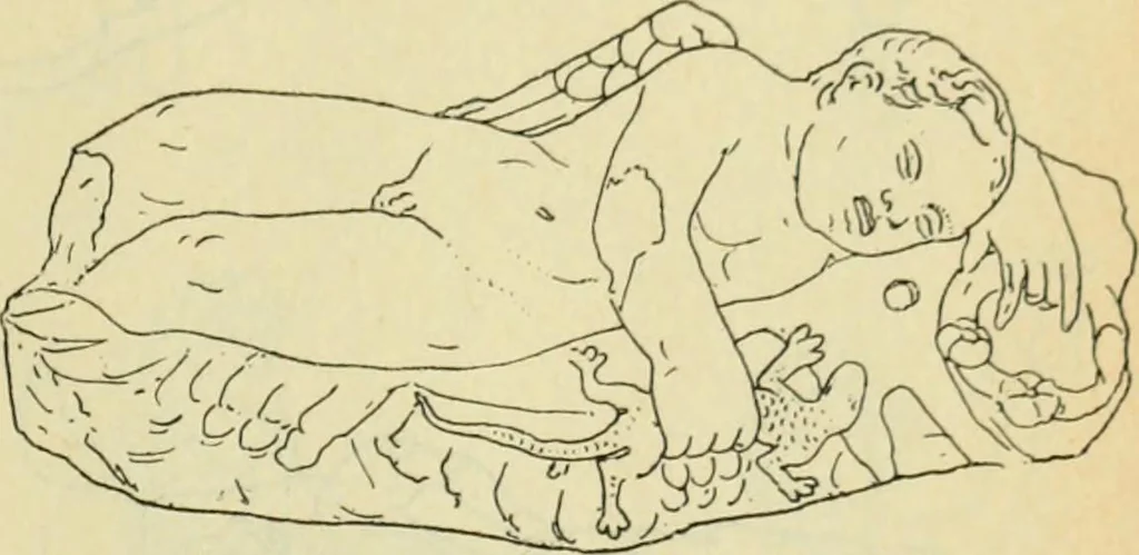 An illustration from Répertoire de la statuaire grecque et romaine, 1908, leaf 322