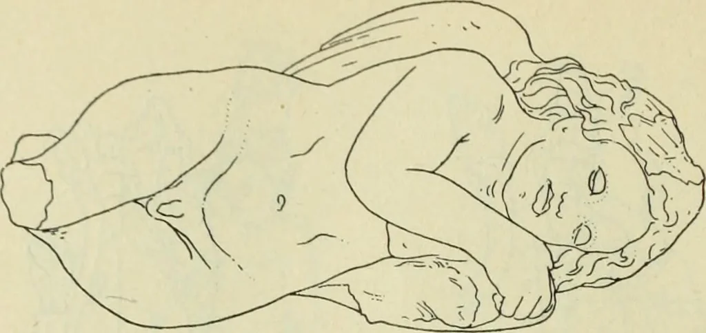 An illustration from Répertoire de la statuaire grecque et romaine, 1908, leaf 323