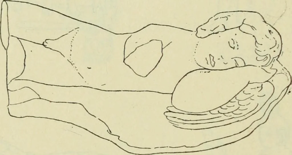 An illustration from Répertoire de la statuaire grecque et romaine, 1908, leaf 323