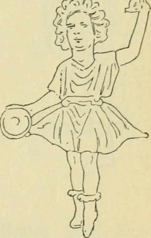 An illustration from Répertoire de la statuaire grecque et romaine, 1908, leaf 324
