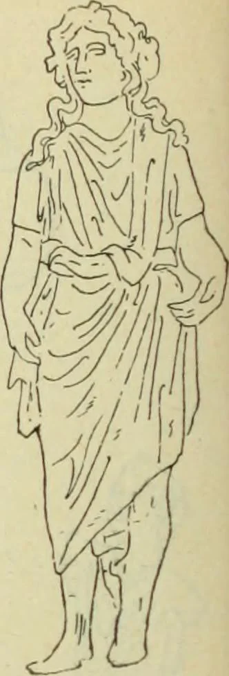An illustration from Répertoire de la statuaire grecque et romaine, 1908, leaf 325