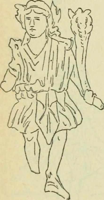 An illustration from Répertoire de la statuaire grecque et romaine, 1908, leaf 325