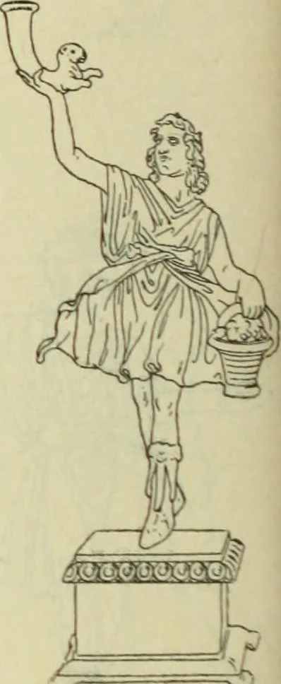 An illustration from Répertoire de la statuaire grecque et romaine, 1908, leaf 325