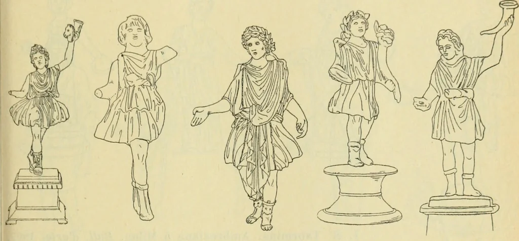 An illustration from Répertoire de la statuaire grecque et romaine, 1908, leaf 326