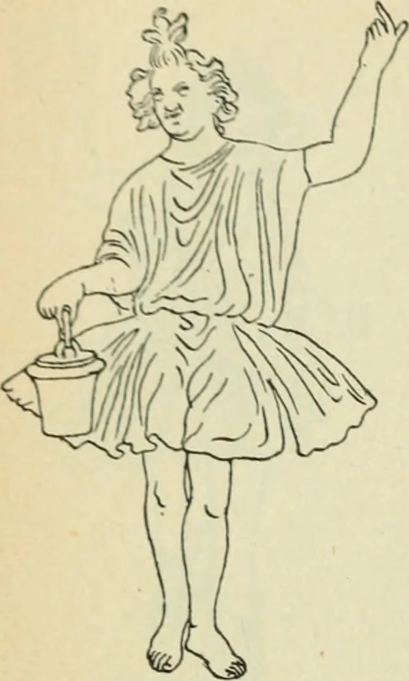 An illustration from Répertoire de la statuaire grecque et romaine, 1908, leaf 327