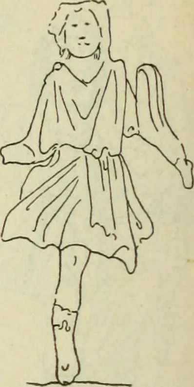 An illustration from Répertoire de la statuaire grecque et romaine, 1908, leaf 327