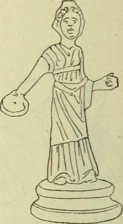 An illustration from Répertoire de la statuaire grecque et romaine, 1908, leaf 327