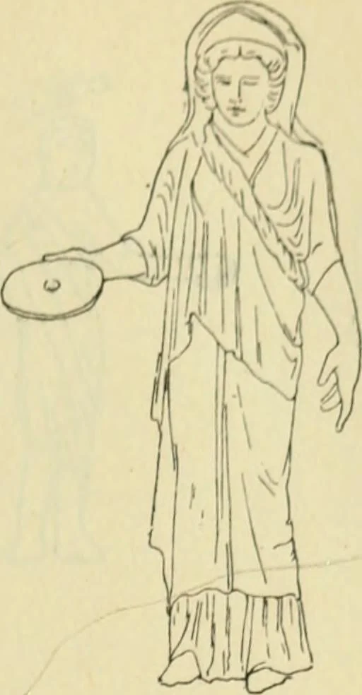 An illustration from Répertoire de la statuaire grecque et romaine, 1908, leaf 328