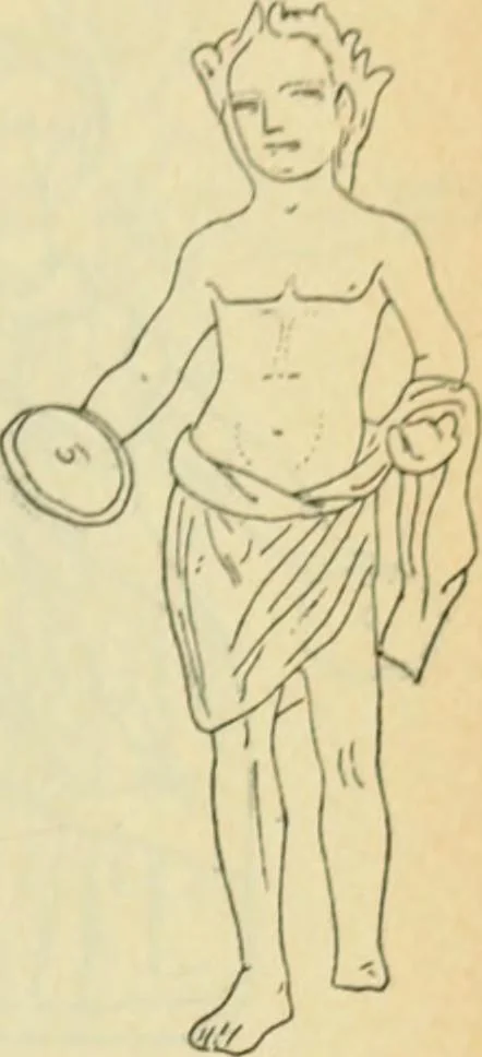 An illustration from Répertoire de la statuaire grecque et romaine, 1908, leaf 328