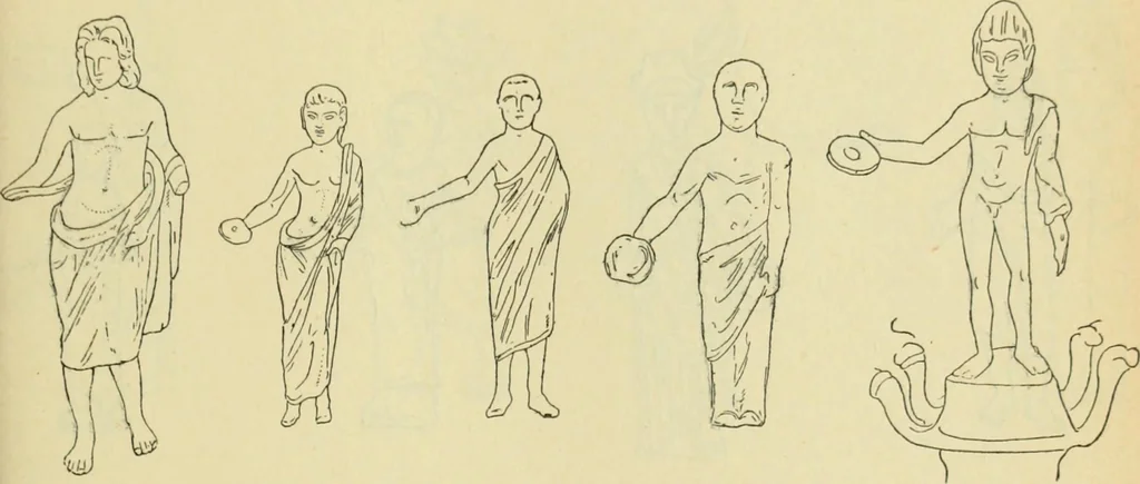 An illustration from Répertoire de la statuaire grecque et romaine, 1908, leaf 328