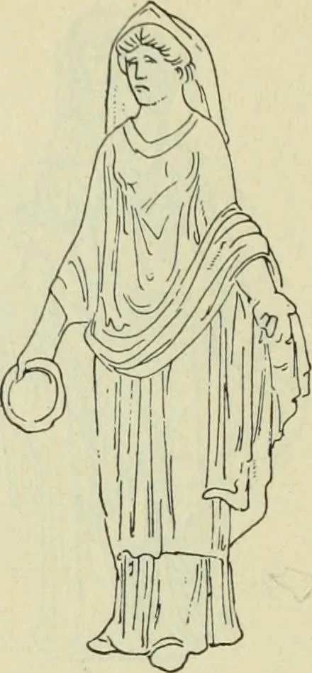 An illustration from Répertoire de la statuaire grecque et romaine, 1908, leaf 329
