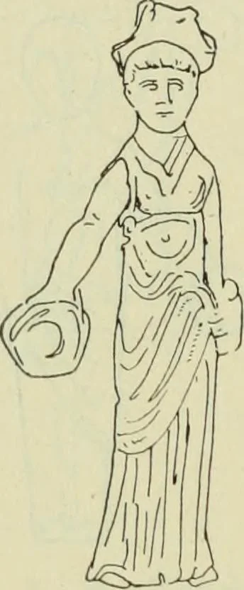 An illustration from Répertoire de la statuaire grecque et romaine, 1908, leaf 329