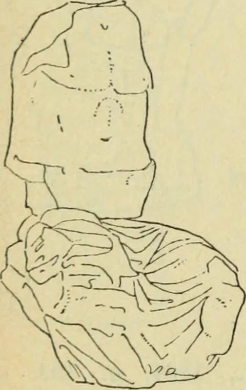 An illustration from Répertoire de la statuaire grecque et romaine, 1908, leaf 33