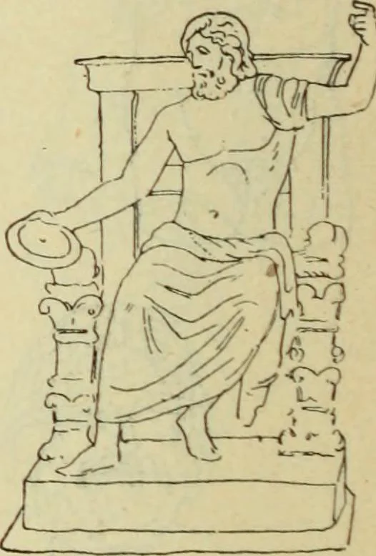 An illustration from Répertoire de la statuaire grecque et romaine, 1908, leaf 33