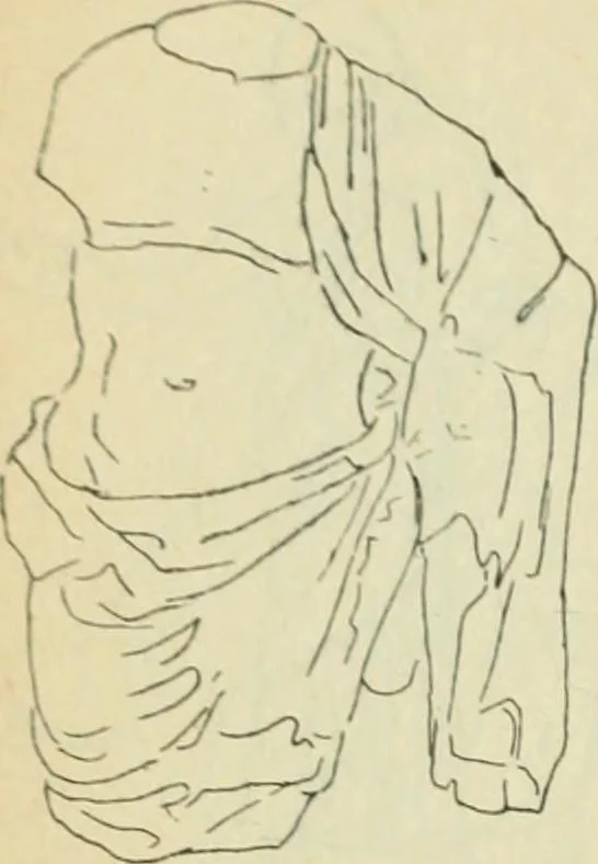 An illustration from Répertoire de la statuaire grecque et romaine, 1908, leaf 331