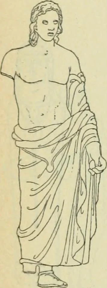 An illustration from Répertoire de la statuaire grecque et romaine, 1908, leaf 331