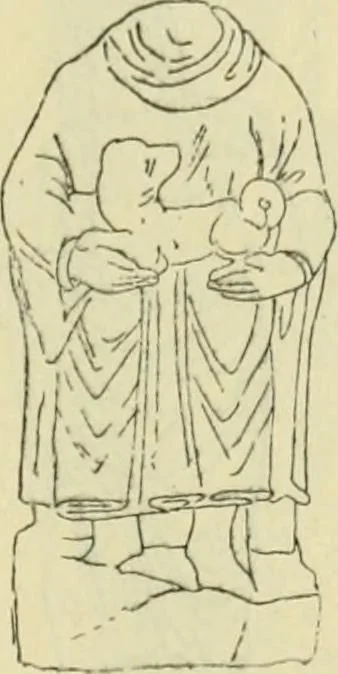 An illustration from Répertoire de la statuaire grecque et romaine, 1908, leaf 332