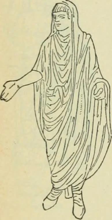 An illustration from Répertoire de la statuaire grecque et romaine, 1908, leaf 333