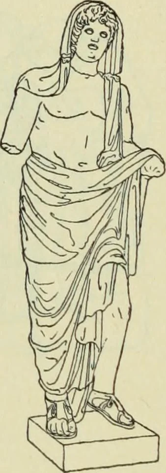 An illustration from Répertoire de la statuaire grecque et romaine, 1908, leaf 333