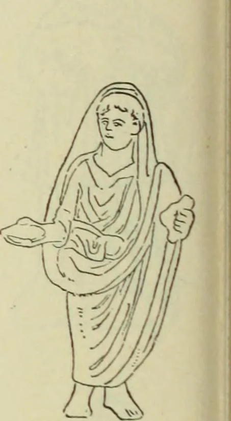 An illustration from Répertoire de la statuaire grecque et romaine, 1908, leaf 333