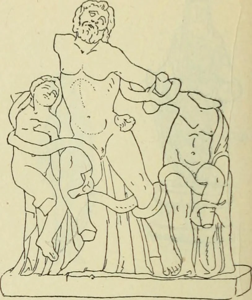 An illustration from Répertoire de la statuaire grecque et romaine, 1908, leaf 335
