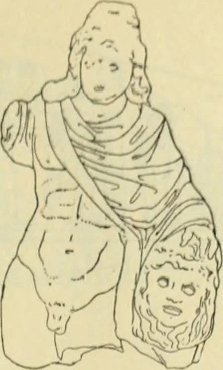 An illustration from Répertoire de la statuaire grecque et romaine, 1908, leaf 336