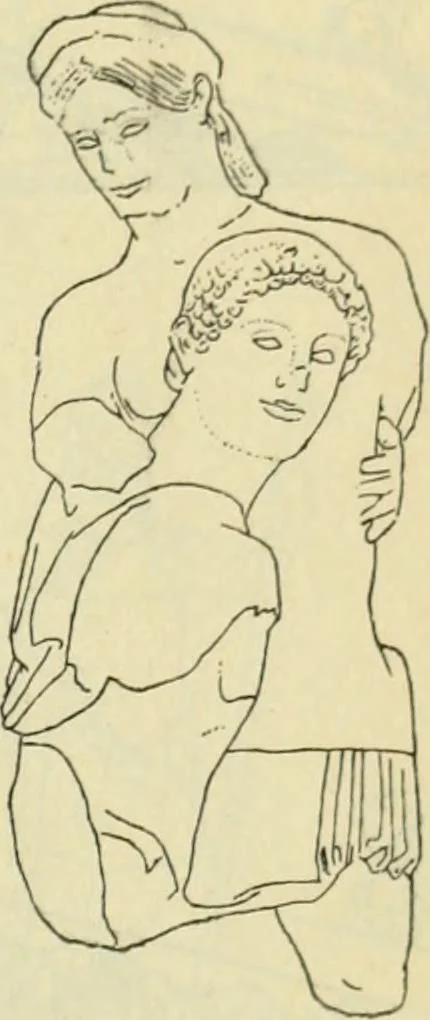 An illustration from Répertoire de la statuaire grecque et romaine, 1908, leaf 336