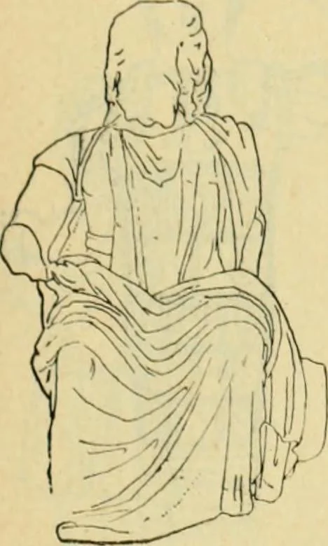 An illustration from Répertoire de la statuaire grecque et romaine, 1908, leaf 34