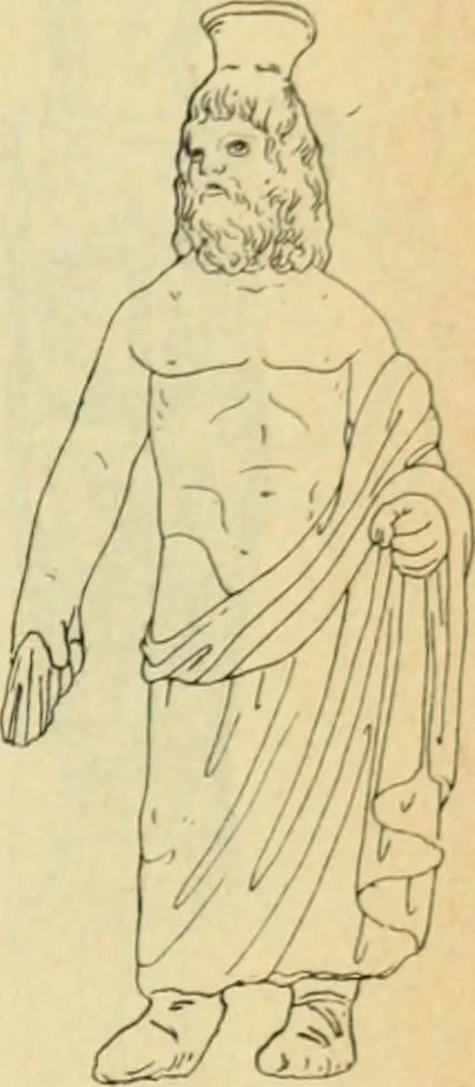 An illustration from Répertoire de la statuaire grecque et romaine, 1908, leaf 34