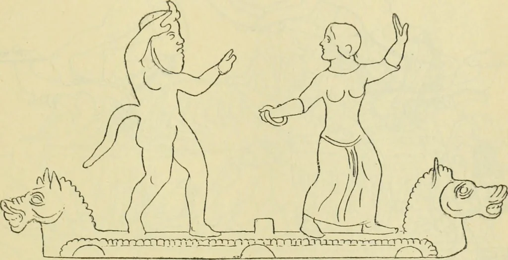 An illustration from Répertoire de la statuaire grecque et romaine, 1908, leaf 340