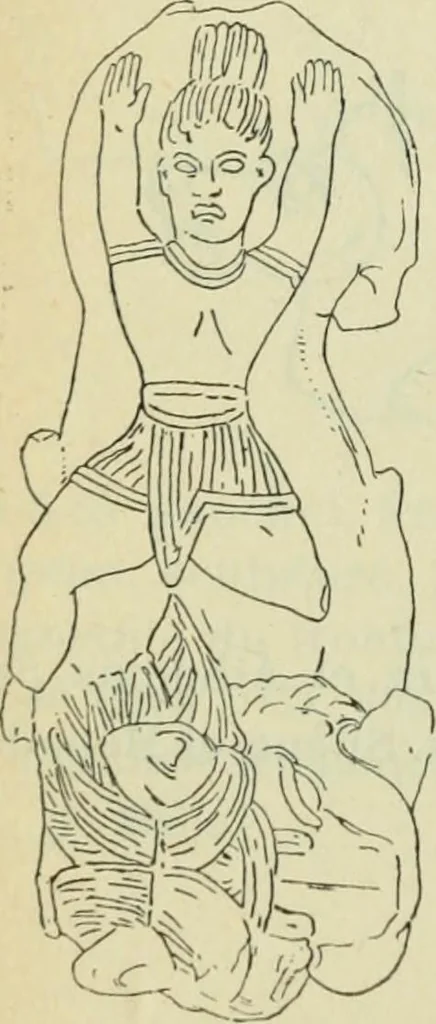 An illustration from Répertoire de la statuaire grecque et romaine, 1908, leaf 341