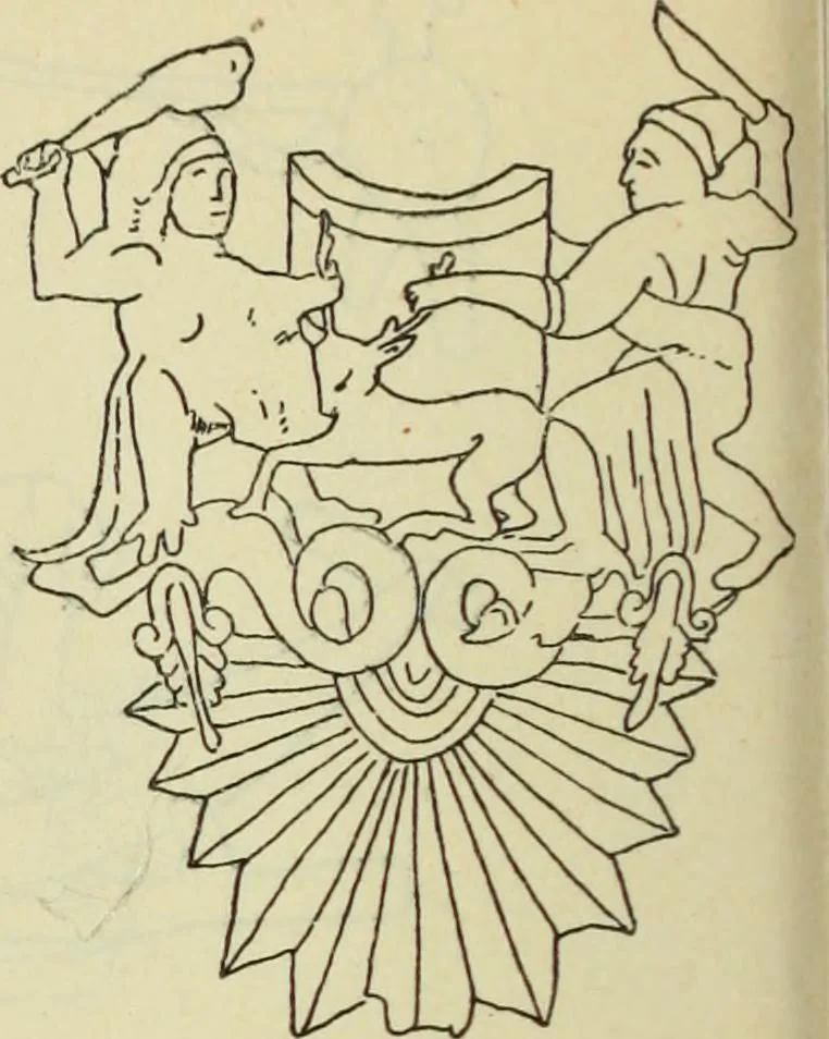 An illustration from Répertoire de la statuaire grecque et romaine, 1908, leaf 343