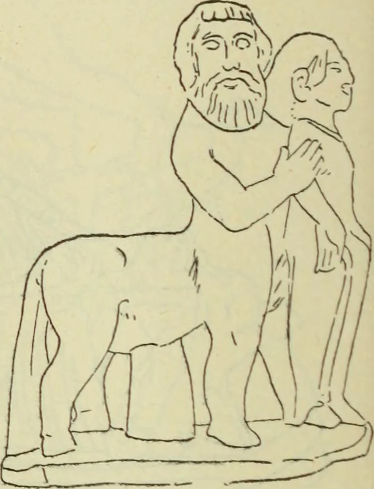 An illustration from Répertoire de la statuaire grecque et romaine, 1908, leaf 343