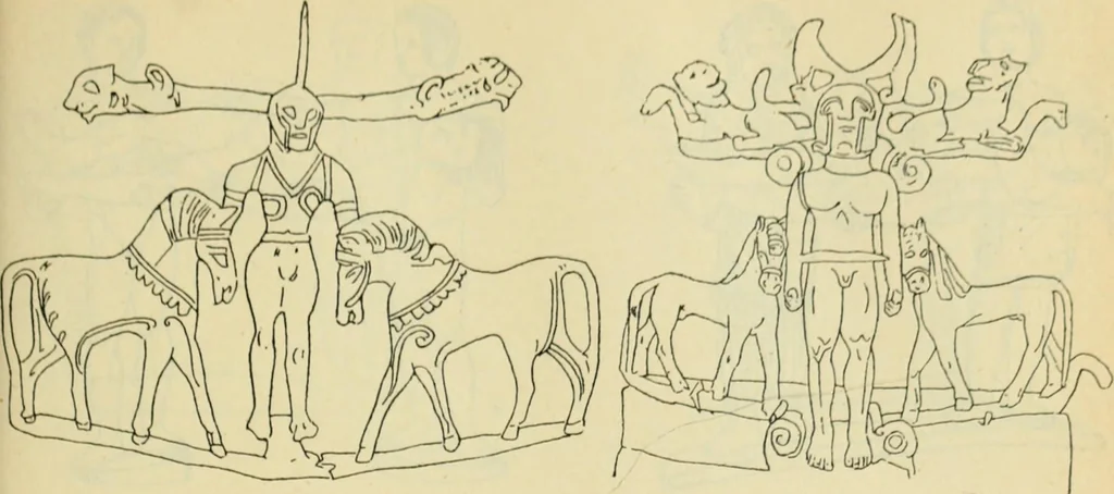 An illustration from Répertoire de la statuaire grecque et romaine, 1908, leaf 344