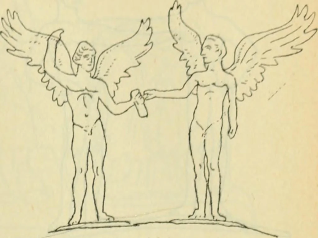 An illustration from Répertoire de la statuaire grecque et romaine, 1908, leaf 346