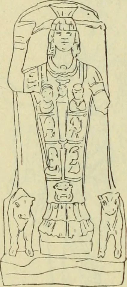 An illustration from Répertoire de la statuaire grecque et romaine, 1908, leaf 35