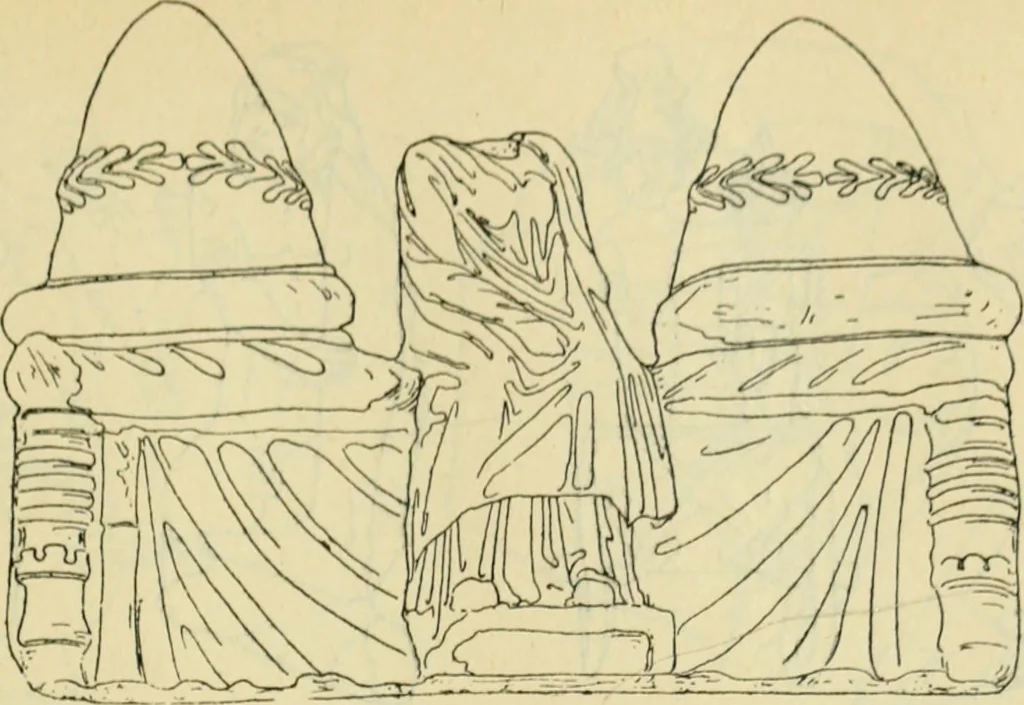 An illustration from Répertoire de la statuaire grecque et romaine, 1908, leaf 350