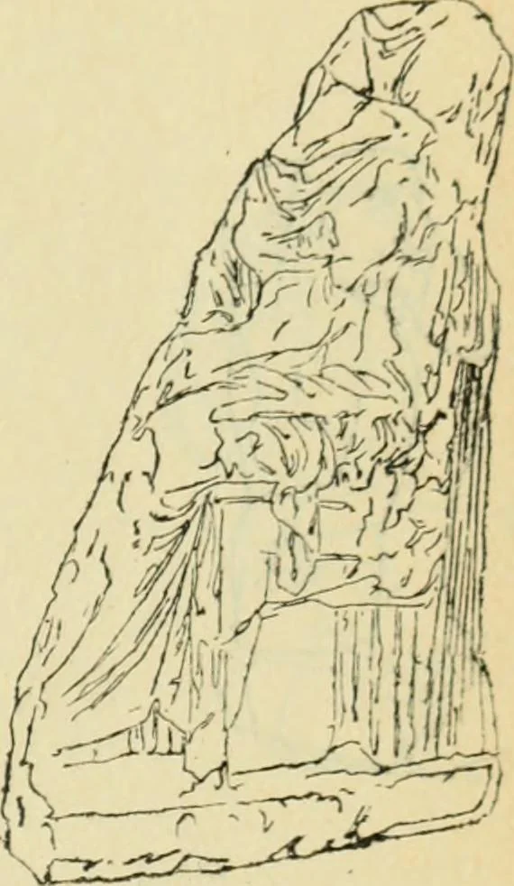 An illustration from Répertoire de la statuaire grecque et romaine, 1908, leaf 350