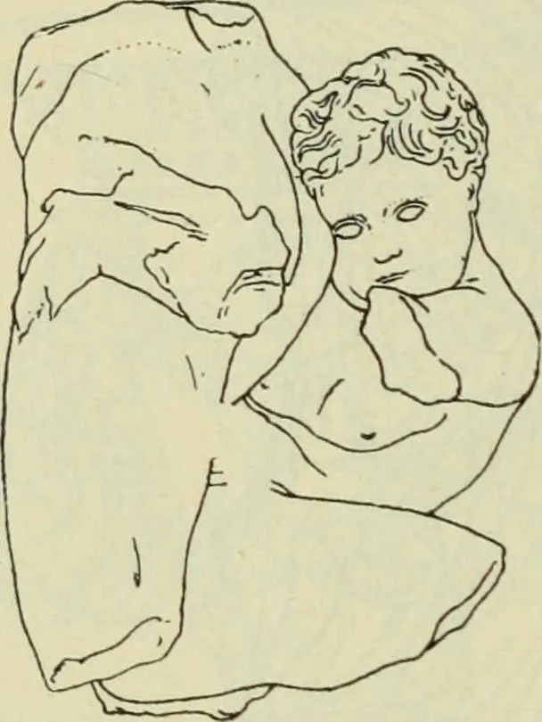 An illustration from Répertoire de la statuaire grecque et romaine, 1908, leaf 351
